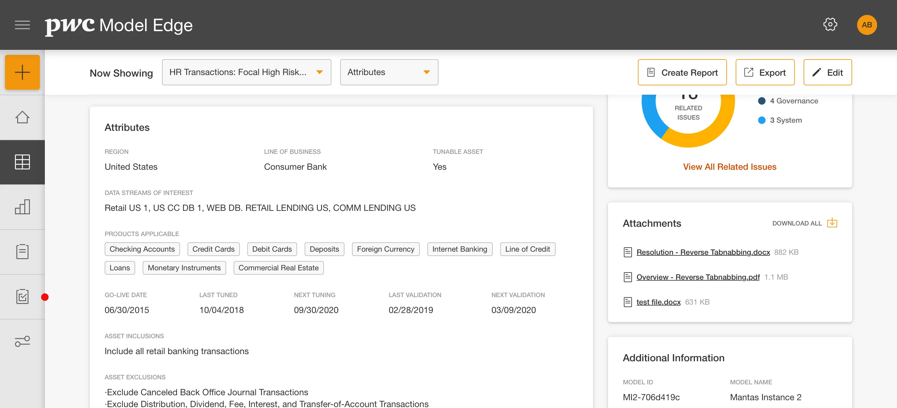 Profile B - sticky navigation with dynamic dropdowns